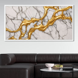 Marble River of Gold - TooplesArt - NicheCanvas
