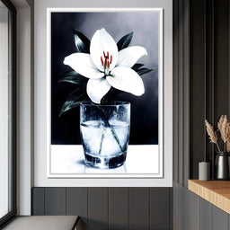 Eternal Blossom Reflection - NicheCanvas