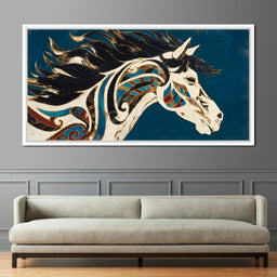 Galloping Tapestry Elegance - Alicia Smith - NicheCanvas