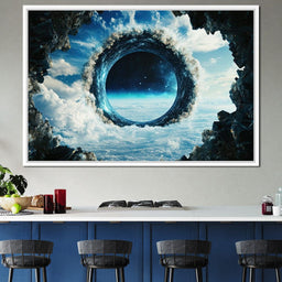 Portal to Celestial Realms - NicheCanvas