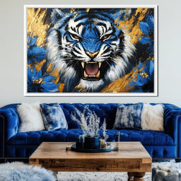 Fury of the Midnight Tiger - Alicia Smith - NicheCanvas