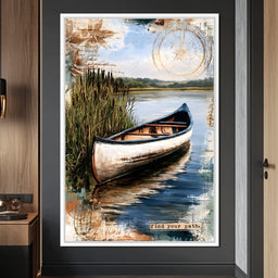 Silent Waters Await The Explorer - NicheCanvas