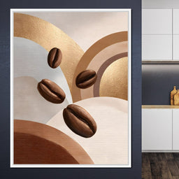 Java Coffee Beans - NicheCanvas