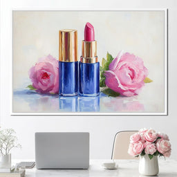 Rose Lipstick - NicheCanvas