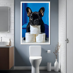 French Bulldog Roll Guardian - NicheCanvas