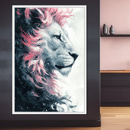 Majestic Pink Mane Monarch - NicheCanvas
