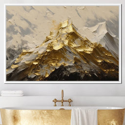 Auric Alpine Majesty Rising - NicheCanvas