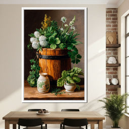 Clover With Herbs - NicheCanvas
