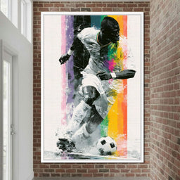 Victory Through The Vibrant Pitch - NicheCanvas