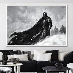 Knight of Winter Shadows - NicheCanvas