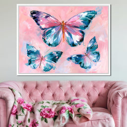 Three Winged Dancers Taking Flight - NicheCanvas