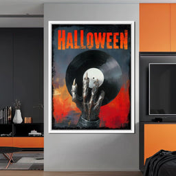 Halloween Monster Vinyl Vibes - NicheCanvas