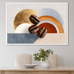Golden Bean Sunrise Canvas - NicheCanvas