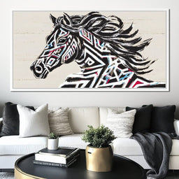 Equine Kaleidoscope Journey - Alicia Smith - NicheCanvas