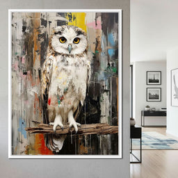 Owls Mystic Gaze - NicheCanvas
