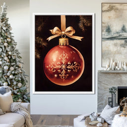 Classic Christmas Bauble Charm - NicheCanvas