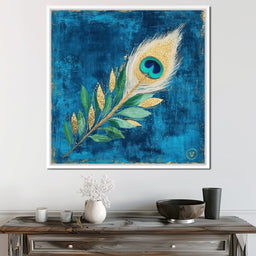 Peacock Plume Enchantment - NicheCanvas