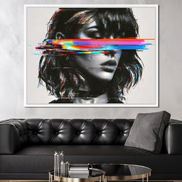 Fragmented Memory Of A Silent Tear - NicheCanvas