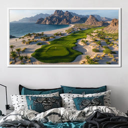 Serenity Greens by the Sea - NicheCanvas