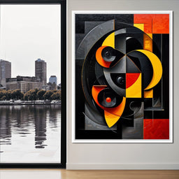 Colorful Modern Art 044 - Johanjjf - NicheCanvas