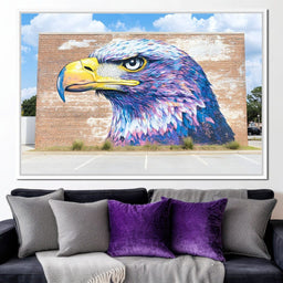 Street Art - Eagle Majesty - NicheCanvas