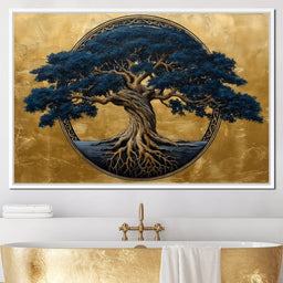 Blue Tree Of Life - NicheCanvas