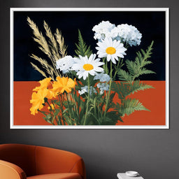 Wildflower Gathering Radiance - NicheCanvas