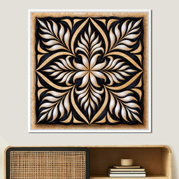 Gilded Quill Mandala - TooplesArt - NicheCanvas
