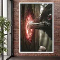 Portal of Crow Shadows - NicheCanvas