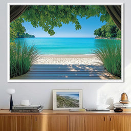Tropical Tranquil Escape - NicheCanvas