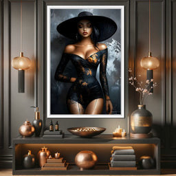 Glamorous Shadows Enigma - NicheCanvas