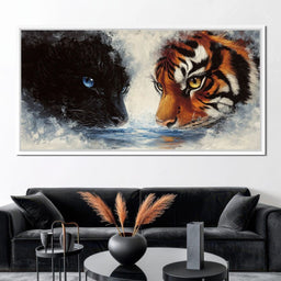 Feline Reflection Harmony - NicheCanvas