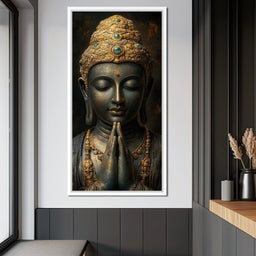 Golden Buddha Tranquility - NicheCanvas