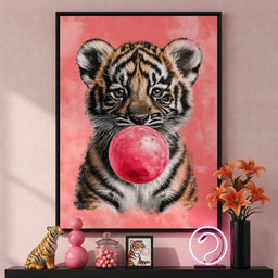 Playful Cub Bubble Burst Pink