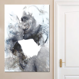 Romantic Kiss - NicheCanvas