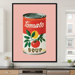 Vintage Tomato Soup Pop Icon