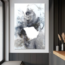 Romantic Kiss - NicheCanvas