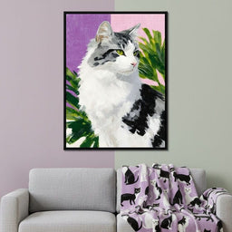 Emerald Eyed Cat Tropical Muse