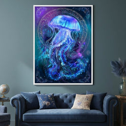 Glowing Jellyfish Ocean Ballet