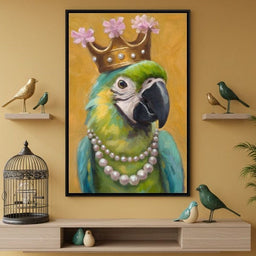 Regal Parrot Pearl Crowned
