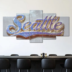Glittering Seattle Dreams - NicheCanvas