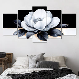 Petals of Tranquil Grace - NicheCanvas