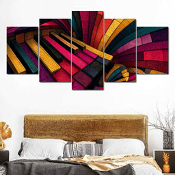 Colorful Rhapsody Journey - NicheCanvas