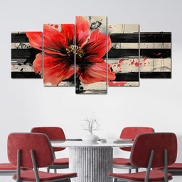 Bloom of Contrasts - NicheCanvas