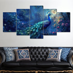 Peacock's Splendour - TooplesArt - NicheCanvas