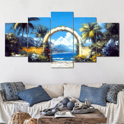 Tropical Gateway - NicheCanvas