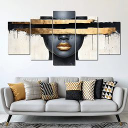 Golden Silence Enigma - NicheCanvas