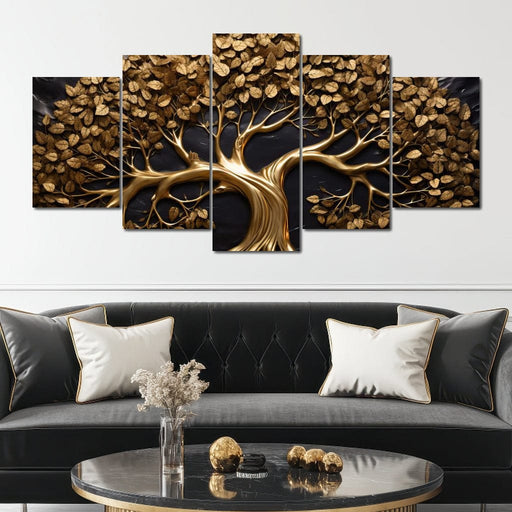 Golden Tree Haven Canvas Print