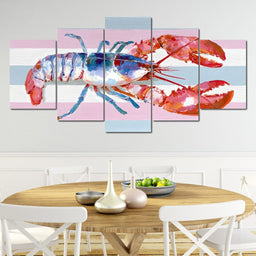 Oceanic Lobster Symphony - NicheCanvas