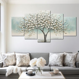 Flourishing Serenity Branches - NicheCanvas